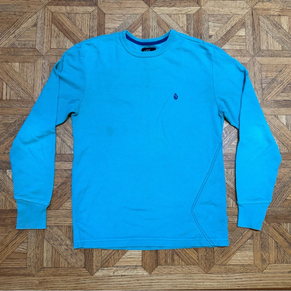 Blue Volcom Long Sleeve Thermal